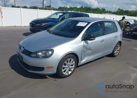 2010 Volkswagen Golf 4-Door из США, поврежденный, VIN WVWDA7AJ9AW269269